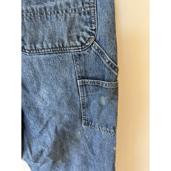 MEN'S CARHARTT B13 DPS DENIM CARPENTER JEANS 34 X 30 Cotton Streetwear Workwear - Picture 8 of 15